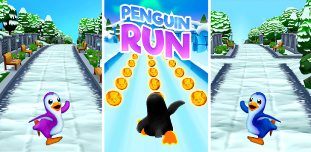 اسکرین شات بازی Penguin Run 7