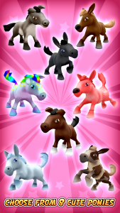 اسکرین شات بازی Pony Run - Magical Pony Runner Horse Game 3