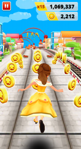 اسکرین شات بازی Princess Run Game 1
