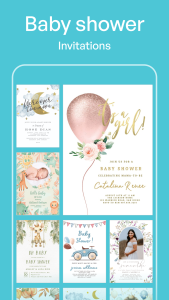 اسکرین شات 8 برنامه Invitation Maker: Cards & RSVP