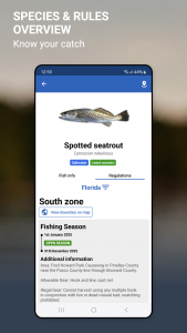 اسکرین شات 5 برنامه Fishing Points - Fishing App