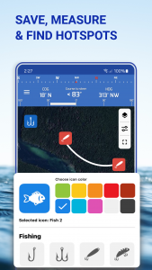 اسکرین شات برنامه Fishing Points - Fishing App 6