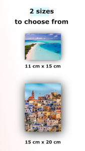 اسکرین شات برنامه SimplyCards - Real postcard with your photos 6