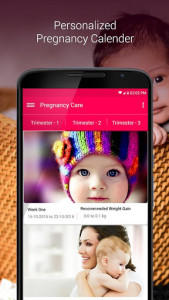 اسکرین شات برنامه Pregnancy Tracker : Baby Stages, Calendar & Guide 4