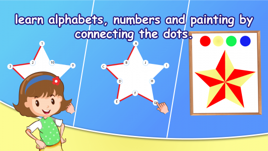 اسکرین شات 4 بازی Connect the dots ABC Kids Game