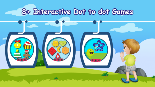 اسکرین شات 2 بازی Connect the dots ABC Kids Game