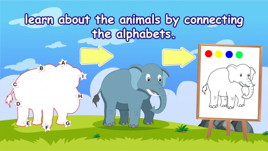 اسکرین شات 5 بازی Connect the dots ABC Kids Game