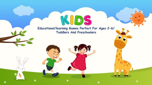 اسکرین شات بازی Pre-k Preschool Learning Games for Kids & Toddlers 1