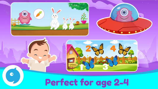 اسکرین شات 1 بازی Pre kinder baby games for kids