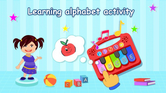 اسکرین شات 1 برنامه Kindergarten kid Learning Game