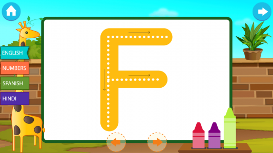 اسکرین شات برنامه Pre-k kids learn English letter ABC kinder games 3