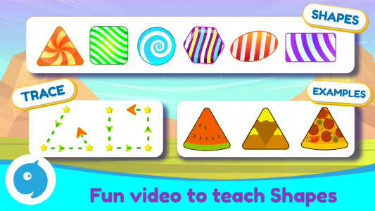 اسکرین شات 3 بازی Shapes & Colors learning Games