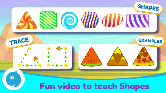 اسکرین شات بازی Colors & shapes learning Games 3