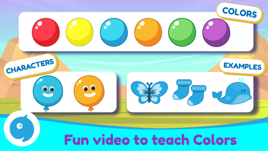 اسکرین شات بازی Colors & shapes learning Games 4