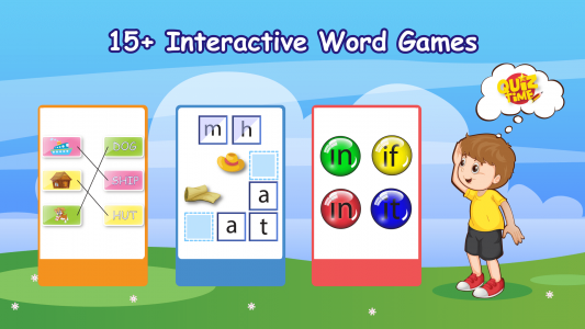 اسکرین شات 2 بازی Rhyming & Sight Word Games