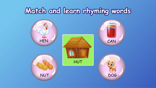 اسکرین شات 6 بازی Rhyming & Sight Word Games