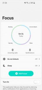 اسکرین شات برنامه Focus iOS 1