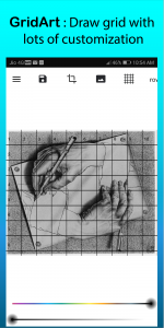اسکرین شات 1 برنامه GridArt: Grid Drawing 4 Artist