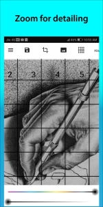 اسکرین شات 3 برنامه GridArt: Grid Drawing 4 Artist