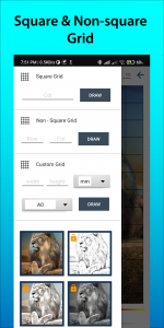اسکرین شات 2 برنامه GridArt: Grid Drawing 4 Artist