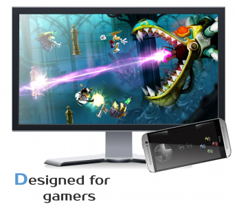 اسکرین شات برنامه DroidJoy Gamepad Joystick Lite 4