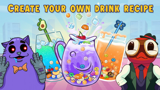 اسکرین شات 7 بازی DIY Grima Shake - Boba tea
