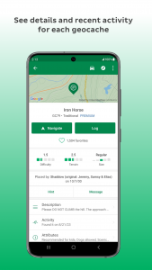 اسکرین شات 3 برنامه Geocaching®