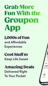 اسکرین شات برنامه Groupon – Deals & Coupons 1