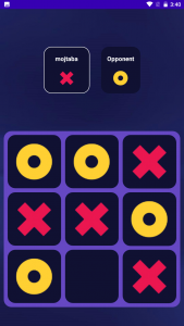 اسکرین شات بازی دوز هوشمند (Tic Tac Toe) 1