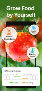 اسکرین شات 1 برنامه GrowIt: Vegetable Garden Care