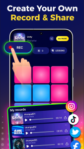اسکرین شات 6 برنامه DJ Beat Maker & Drum Pad