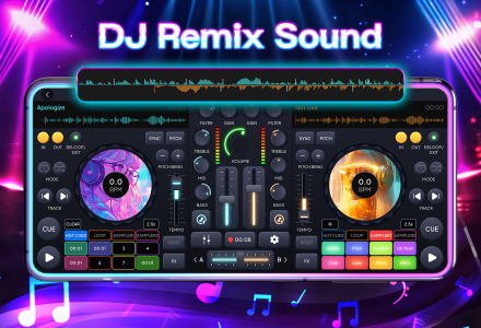 اسکرین شات 3 برنامه DJ Mixer Studio: DJ Mix Music