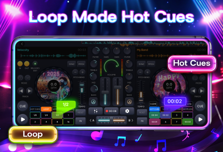 اسکرین شات 5 برنامه DJ Mixer Studio: DJ Mix Music