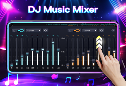 اسکرین شات 2 برنامه DJ Mixer Studio: DJ Mix Music