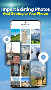 اسکرین شات 4 برنامه Geotag Map Camera Location App