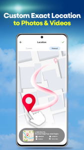 اسکرین شات 6 برنامه Geotag Map Camera Location App