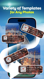 اسکرین شات 5 برنامه Geotag Map Camera Location App
