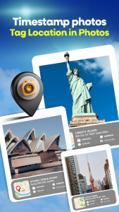 اسکرین شات 2 برنامه Geotag Map Camera Location App