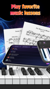 اسکرین شات 3 برنامه Learn Piano & Piano Lessons