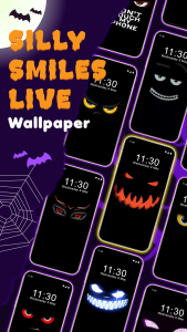 اسکرین شات 1 برنامه Silly Fun Smile Live Wallpaper