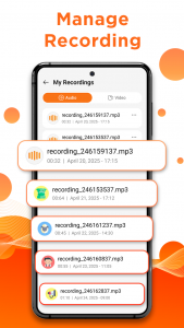 اسکرین شات 5 برنامه Voice Recorder & Voice Memo