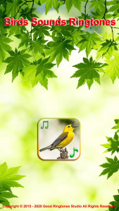 اسکرین شات 1 برنامه Birds Sounds Ringtones