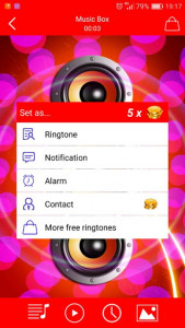 اسکرین شات برنامه Cool Ringtones 4