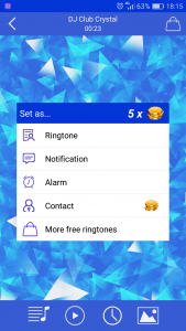 اسکرین شات 4 برنامه Crystal Clear Sound Ringtones