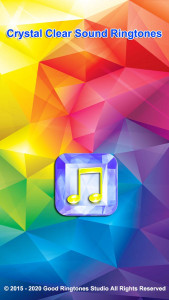 اسکرین شات 1 برنامه Crystal Clear Sound Ringtones