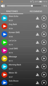 اسکرین شات 2 برنامه Loud Ringtones