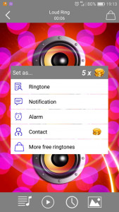 اسکرین شات 4 برنامه Loud Ringtones
