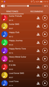 اسکرین شات 3 برنامه MP3 Ringtones for Android