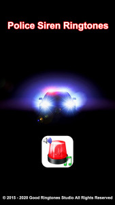 اسکرین شات 1 برنامه Police Siren Ringtones