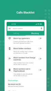 اسکرین شات 3 برنامه Call Blocker:Caller ID & Block